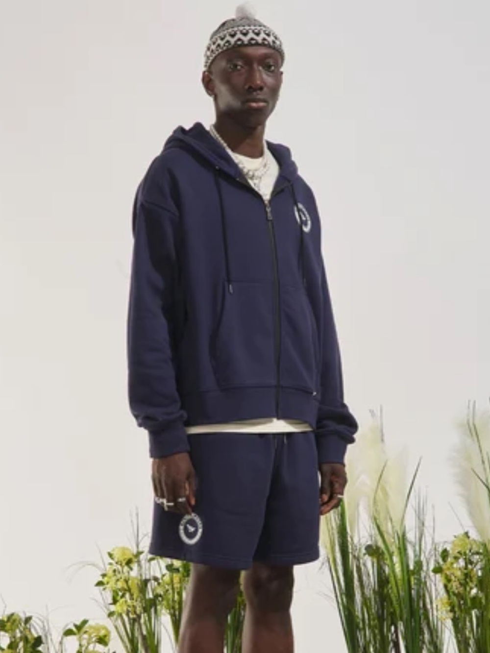 Paper Plane Relaxed Fleece Shorts ONLY